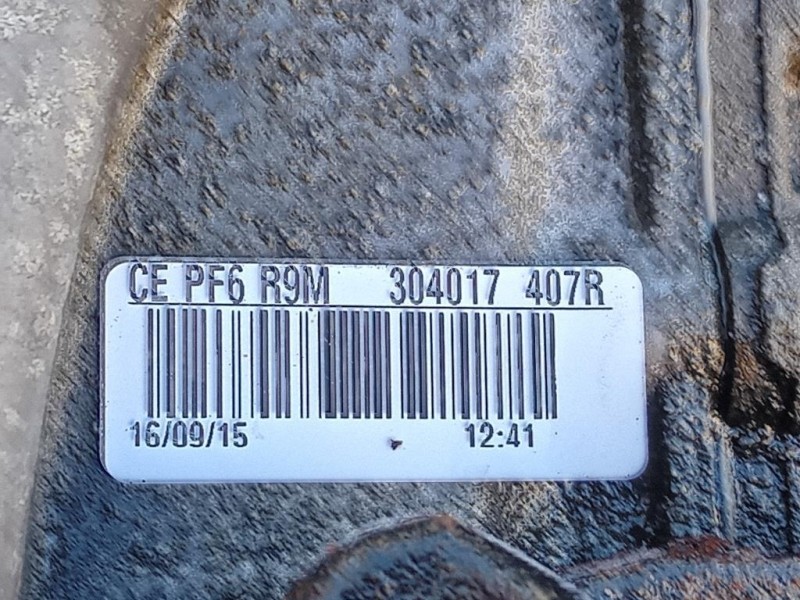 Cambio PF6 R9M M73 6 MARCE MANUALE Opel Vivaro B 2015