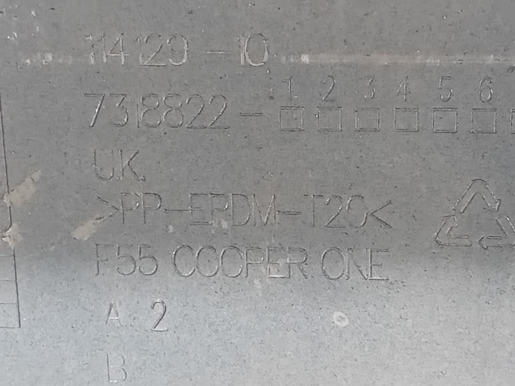 Paraurti POST 51127380009 Mini MINI ONE F56 2014