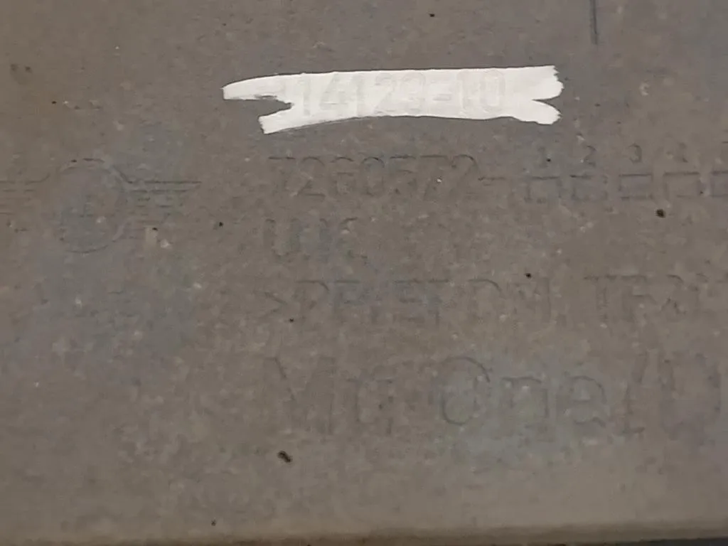 Paraurti POST 11412910 Mini MINI ONE R56 2007