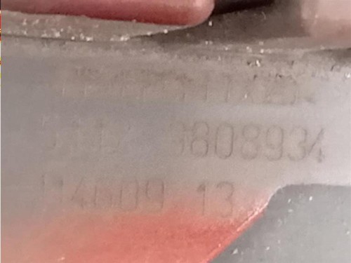 Paraurti POST 51129811698 Mini MINI Paceman R61 2013