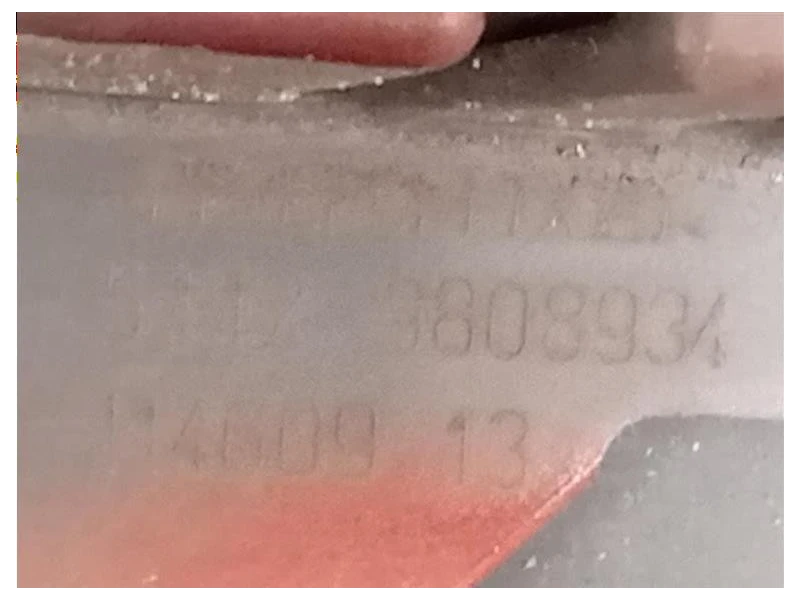 Paraurti POST 51129811698 Mini MINI Paceman R61 2013