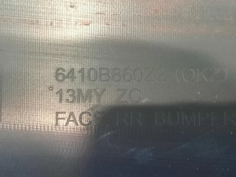 Paraurti POST 6410B860ZZ Mitsubishi ASX I 2010