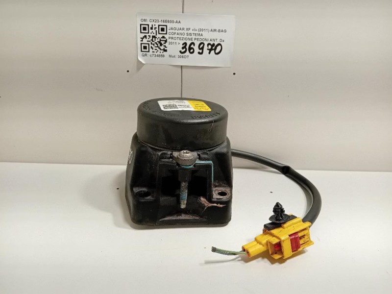 Air-bag Cofano Sistema Protezione Pedoni ANT CX23-16E600-AA Jaguar XF I 2011