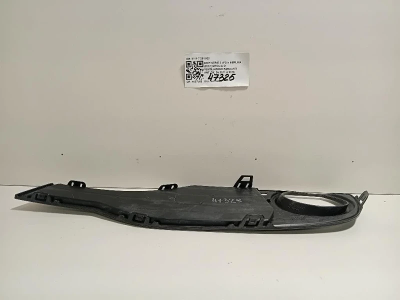 Griglia DI Ventilazione Paraurti ANT DX 5111728 920 Bmw Serie 3 F30 Berlina 2012