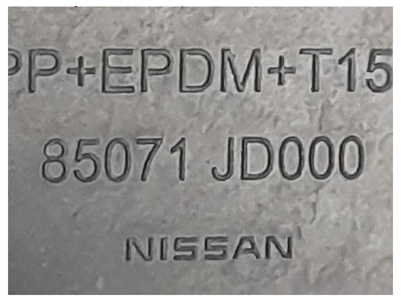 Paraurti POST 85071JD000 Nissan Qashqai I 2007