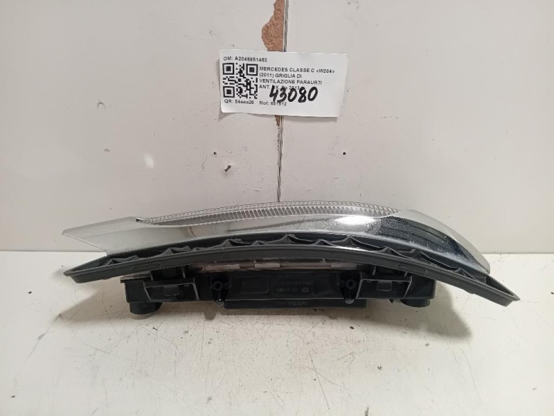 Griglia DI Ventilazione Paraurti ANT DX A2048851453 Mercedes Classe C W204 2011