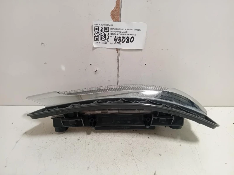 Griglia DI Ventilazione Paraurti ANT DX A2048851453 Mercedes Classe C W204 2011