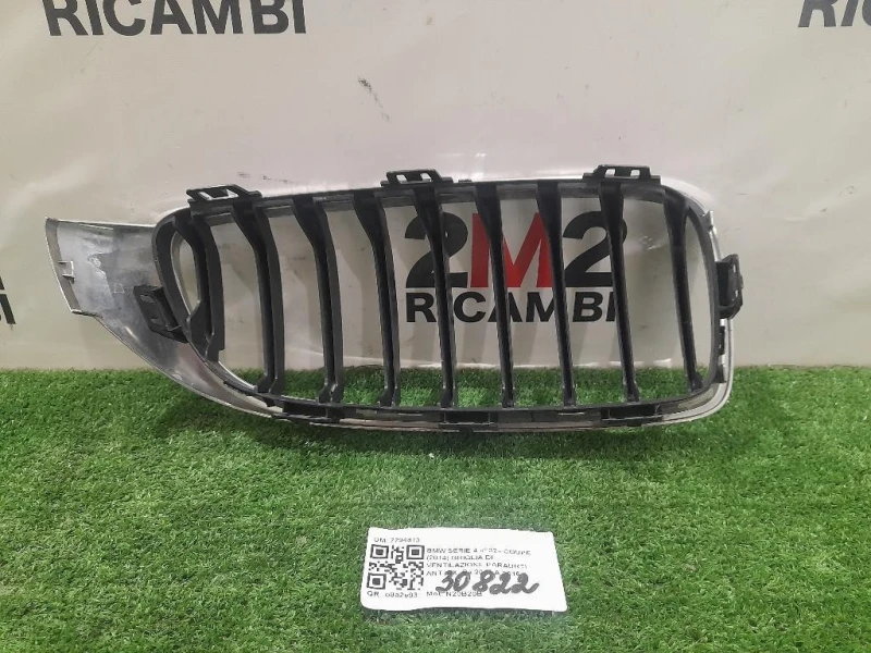 Griglia DI Ventilazione Paraurti ANT SX 7294813 Bmw Serie 4 F32 Coupe 2014