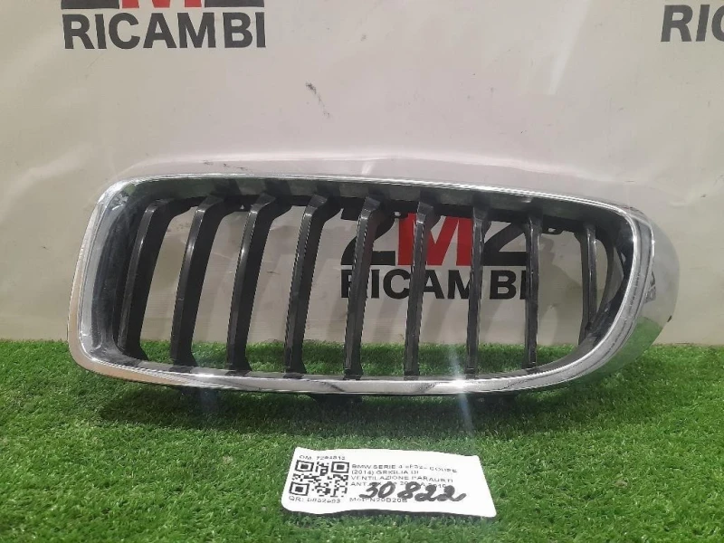 Griglia DI Ventilazione Paraurti ANT SX 7294813 Bmw Serie 4 F32 Coupe 2014