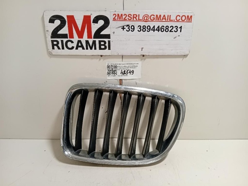 Griglia DI Ventilazione Paraurti ANT SX 51117303755 Bmw X1 E84 2010