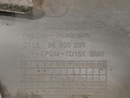 Paraurti POST C10596660231 Opel Antara A 2011