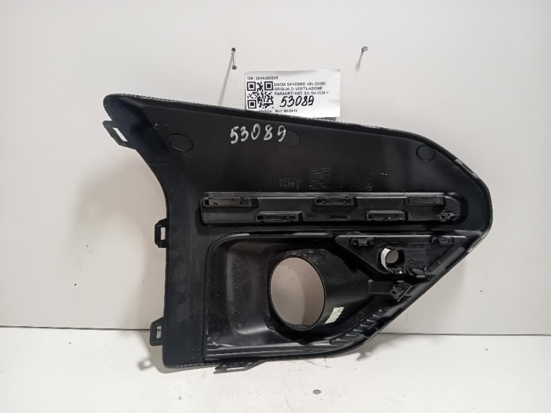 Griglia DI Ventilazione Paraurti ANT SX 261A35053R Dacia Sandero III 2020