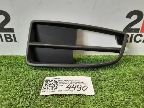 Griglia DI Ventilazione Paraurti ANT SX 735390885 Fiat Panda II 2004