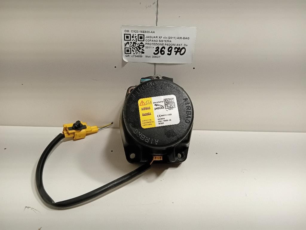 Air-bag Cofano Sistema Protezione Pedoni ANT CX23-16E600-AA Jaguar XF I 2011