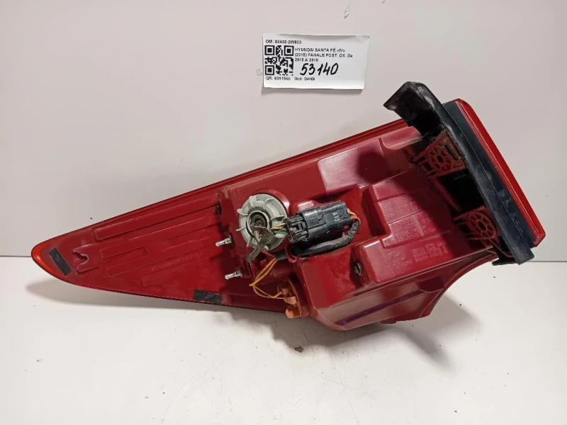 Fanale POST DX 92402-2W600 92402-2W610 Hyundai Santa FÉ IV 2015