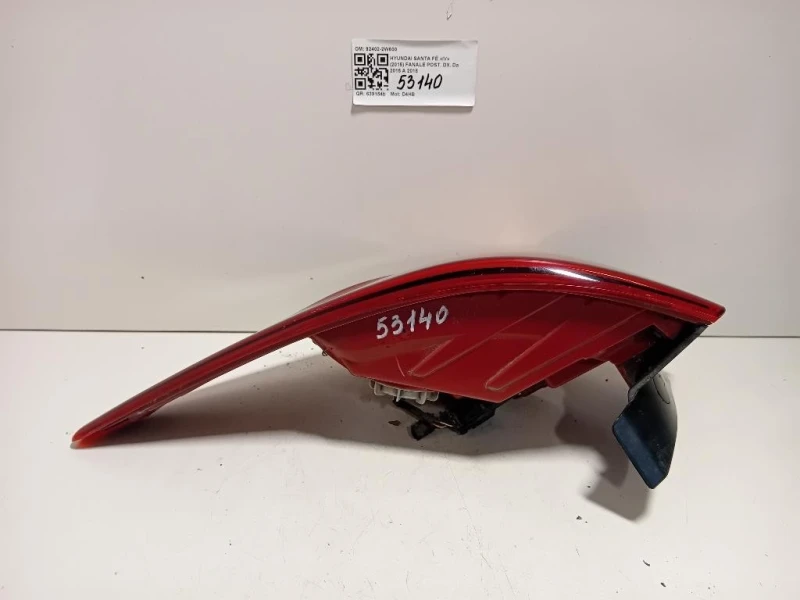 Fanale POST DX 92402-2W600 92402-2W610 Hyundai Santa FÉ IV 2015