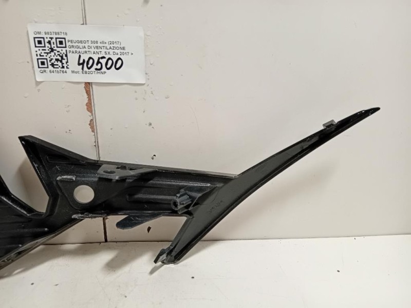 Griglia DI Ventilazione Paraurti ANT SX 983788718 Peugeot 308 II 2017