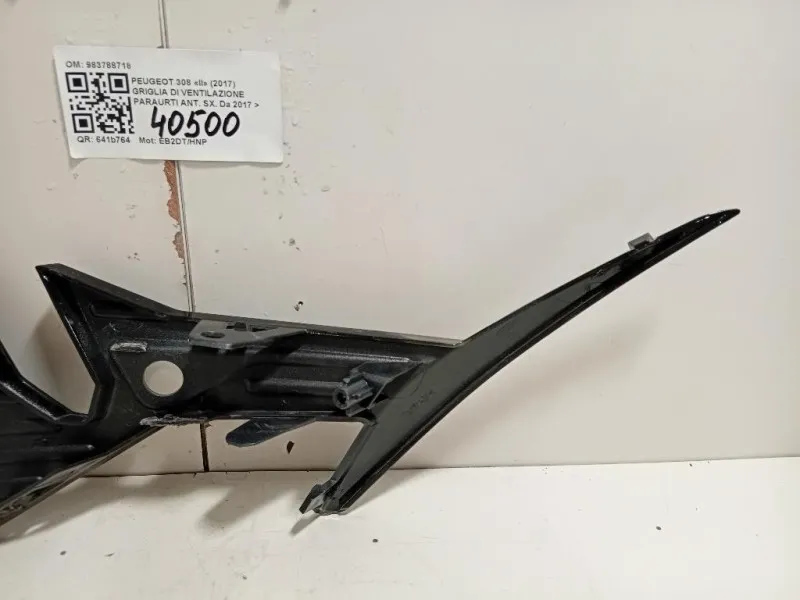 Griglia DI Ventilazione Paraurti ANT SX 983788718 Peugeot 308 II 2017