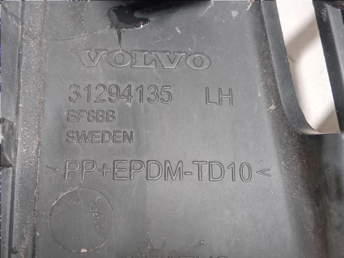 Griglia DI Ventilazione Paraurti ANT SX 31294135 Volvo V60 I 2010