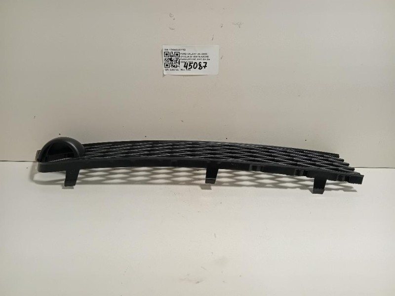 Griglia DI Ventilazione Paraurti INF ANT DX 17K946AAYYEI Ford Galaxy II 2000