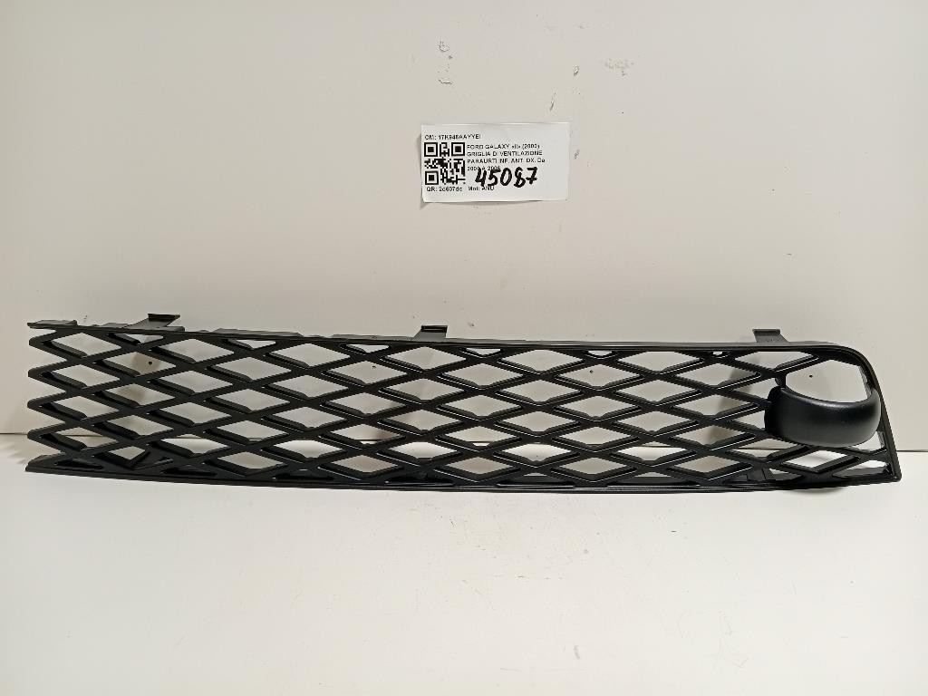 Griglia DI Ventilazione Paraurti INF ANT DX 17K946AAYYEI Ford Galaxy II 2000
