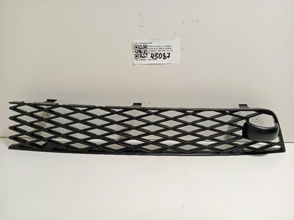 Griglia DI Ventilazione Paraurti INF ANT DX 17K946AAYYEI Ford Galaxy II 2000