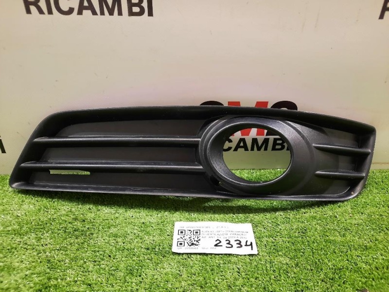 Griglia DI Ventilazione Paraurti INF ANT SX 8P0807681F9B9 Audi A3 8P1 2008