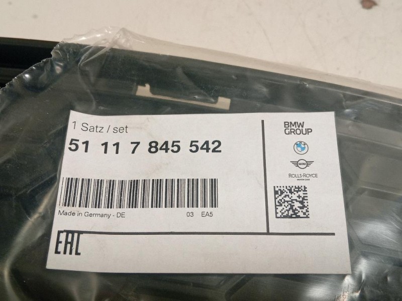 Griglia DI Ventilazione Paraurti INF ANT SX 19017414 Bmw X1 E84 2010