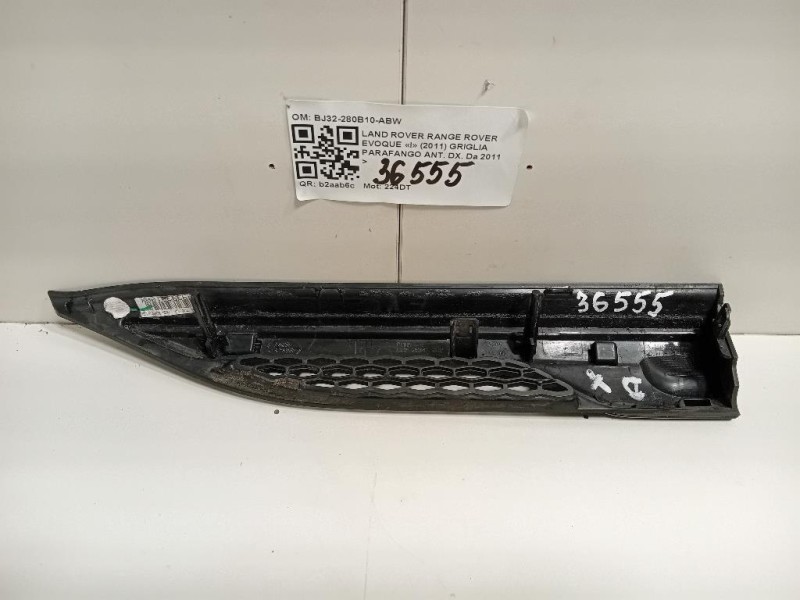 Griglia Parafango ANT DX BJ32-280B10-ABW Land Rover Range Rover Evoque I 2011