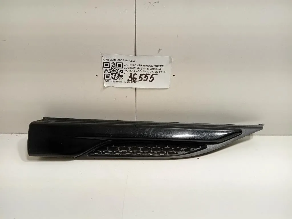 Griglia Parafango ANT DX BJ32-280B10-ABW Land Rover Range Rover Evoque I 2011