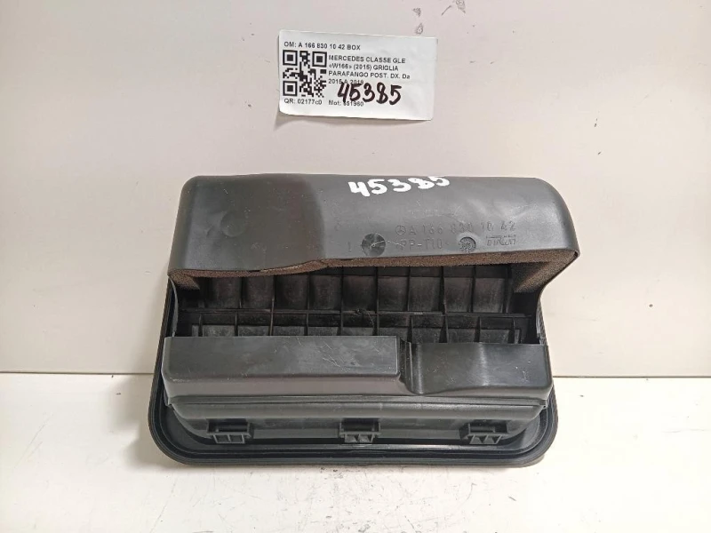 Griglia Parafango POST DX A 166 830 10 42 BOX Mercedes Classe GLE W166 2015