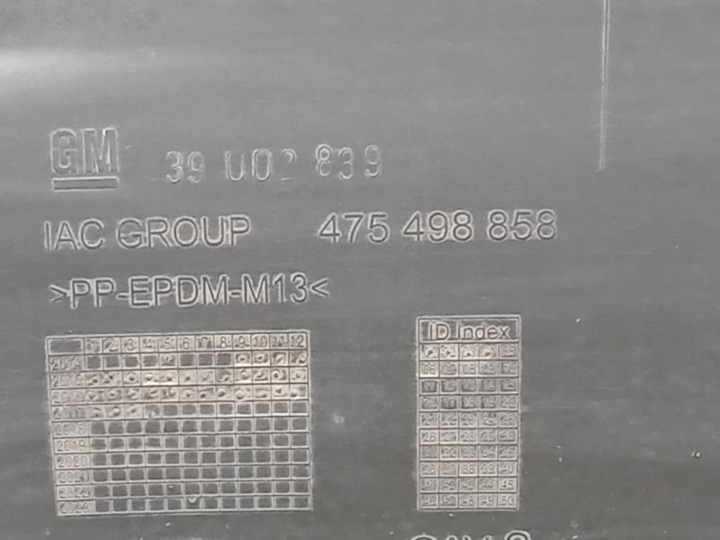 Paraurti POST Opel Corsa E 2014