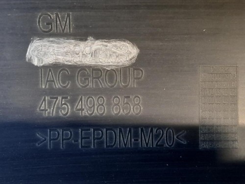 Paraurti POST 475 498 858 Opel Corsa E 2014