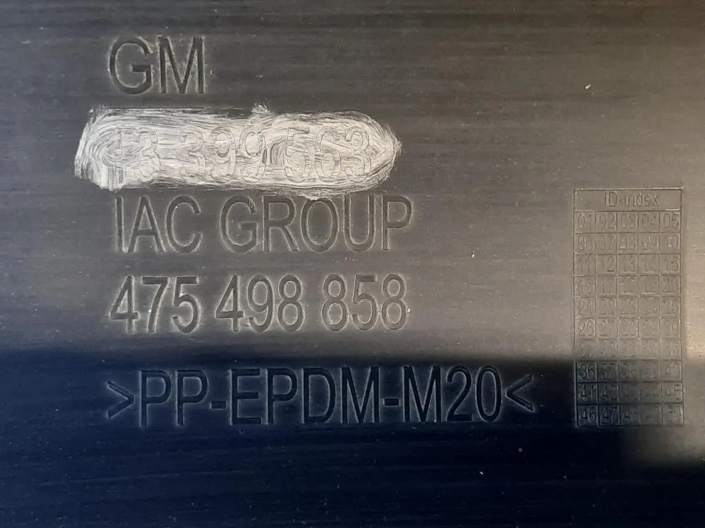 Paraurti POST 475 498 858 Opel Corsa E 2014