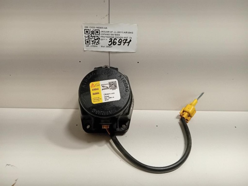 Air-bag Cofano Sistema Protezione Pedoni ANT CX23-16E600-AA Jaguar XF I 2011
