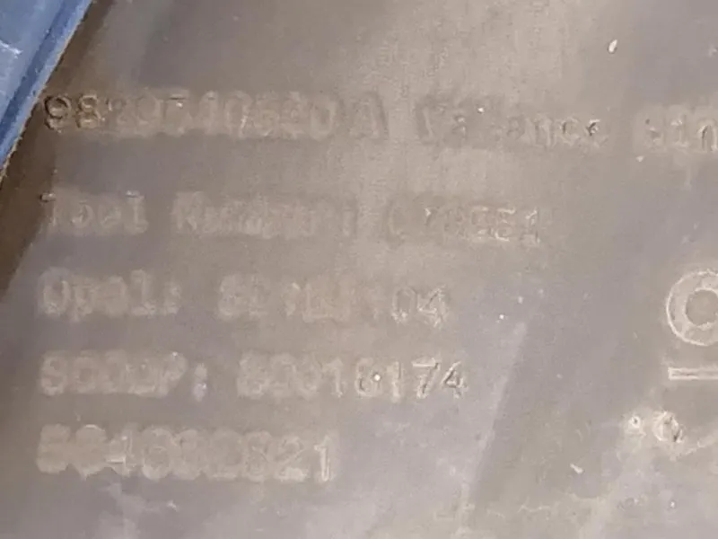 Paraurti POST 166335701T CON SENSORI Opel Corsa F 2019