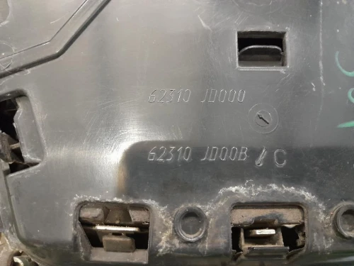 Griglia Radiatore 62310JD00B Nissan Qashqai I 2007