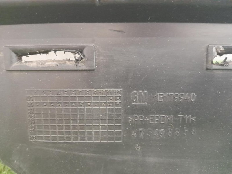 Griglia Radiatore 13179940 Opel Corsa D 2010