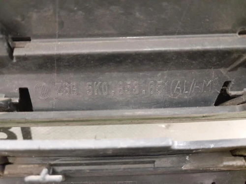 Griglia Radiatore 5K0853651AM Volkswagen GOLF VI 2009