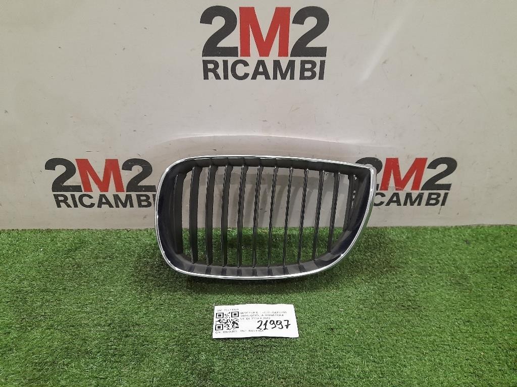 Griglia Radiatore SX 70771299 Bmw Serie 1 E87 Berlina 2005