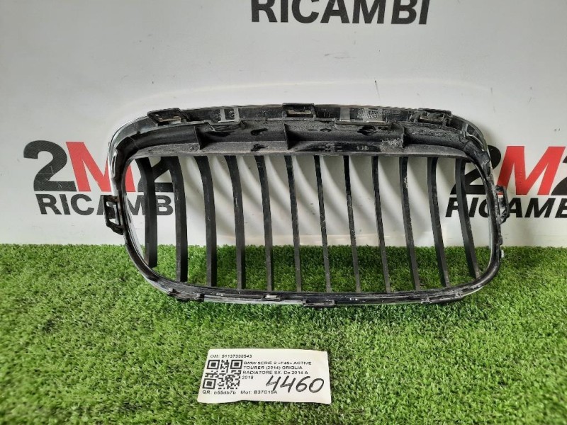 Griglia Radiatore SX 51137300543 Bmw Serie 2 F45 Active Tourer 2014