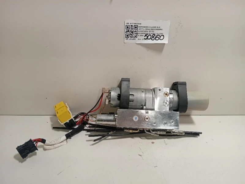 Gruppo Idraulico Apertura Tetto A1718000030 A1718207610 Mercedes Classe SLK R171 2004