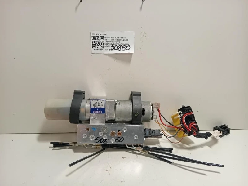Gruppo Idraulico Apertura Tetto A1718000030 A1718207610 Mercedes Classe SLK R171 2004