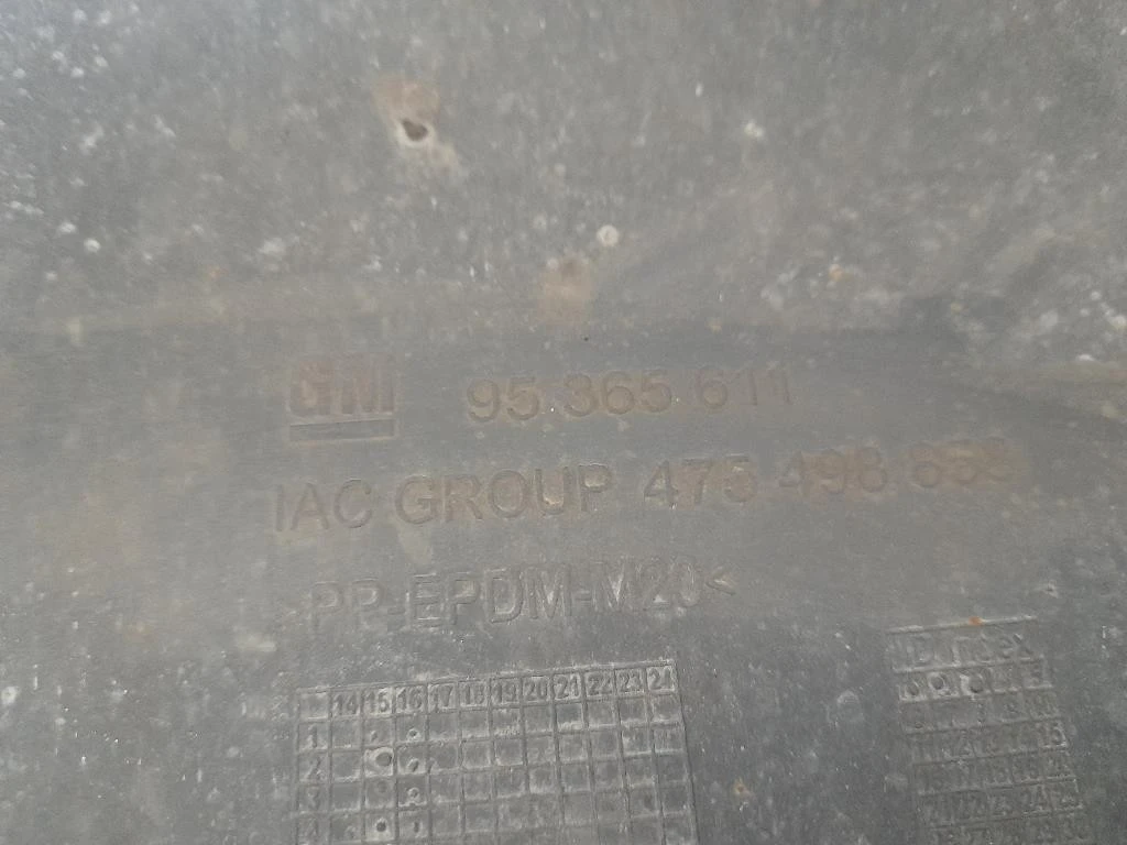 Paraurti POST NUDO 95365611 Opel Mokka 2013