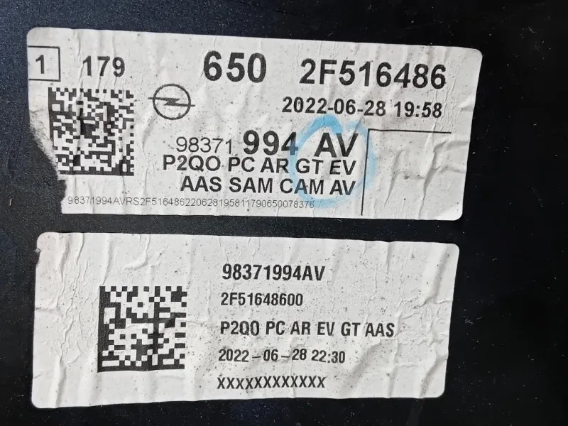 Paraurti POST 168044941T Opel Mokka B 2020