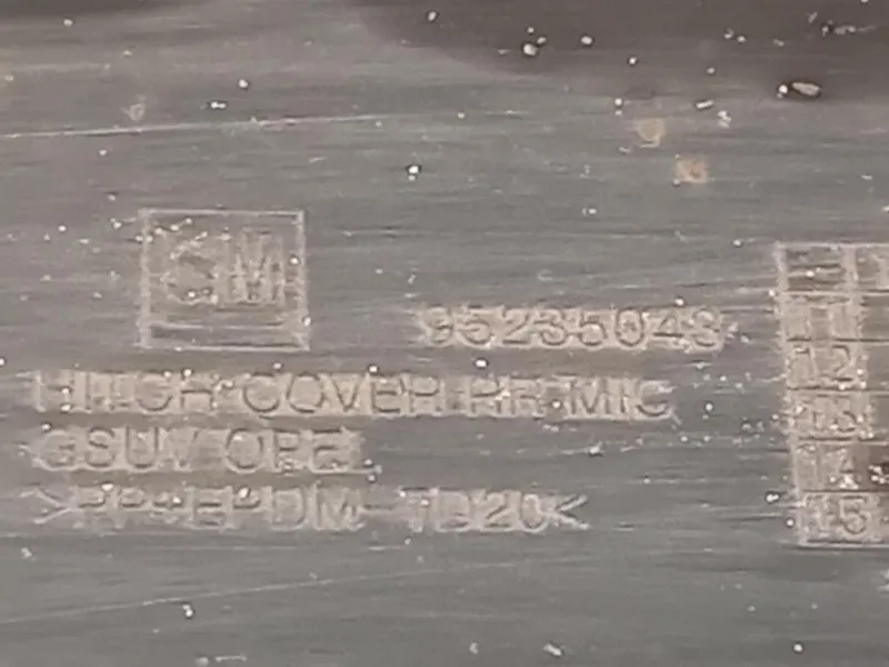 Paraurti POST 95235643 Opel Mokka X 2016