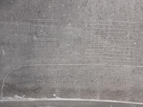 Paraurti POST PARAURTI POST Opel Mokka X 2016