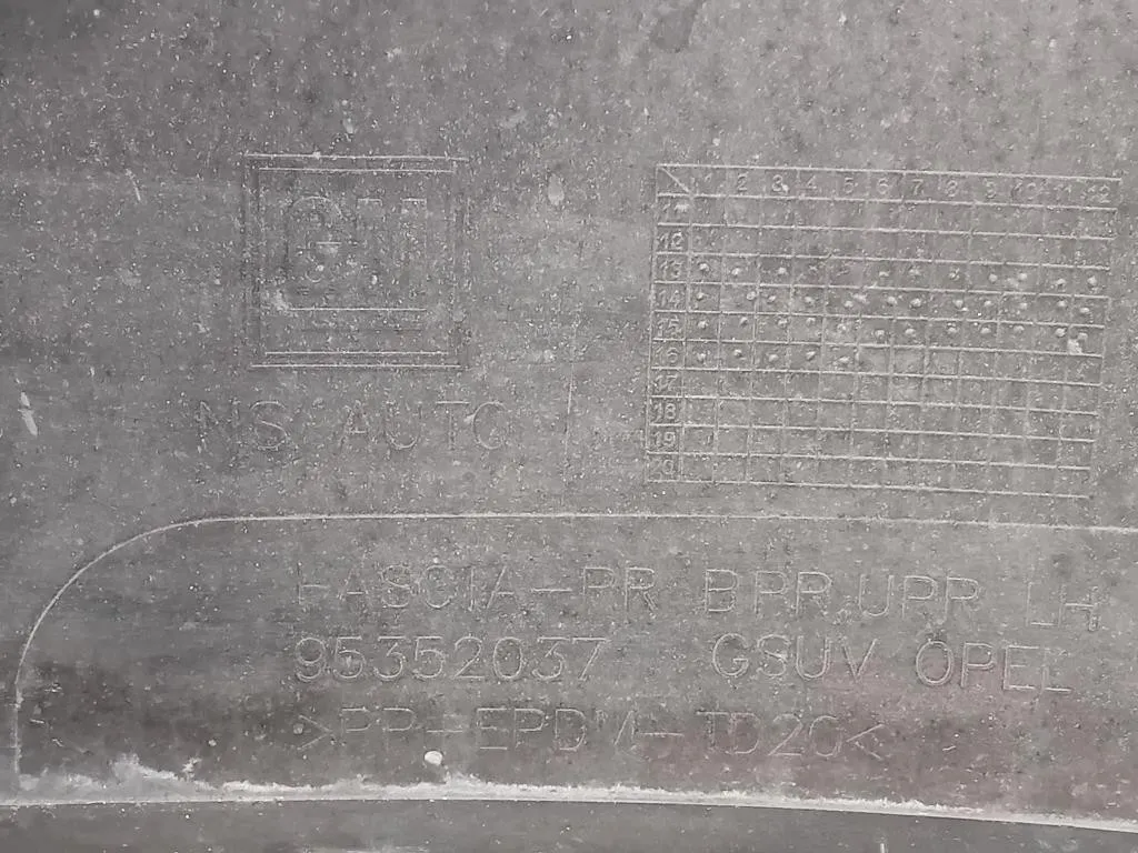 Paraurti POST PARAURTI POST Opel Mokka X 2016