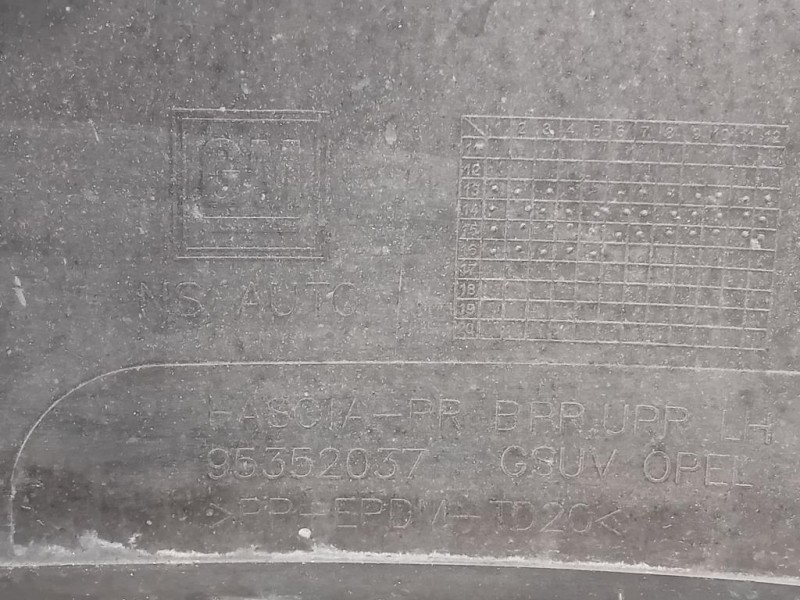 Paraurti POST PARAURTI POST Opel Mokka X 2016