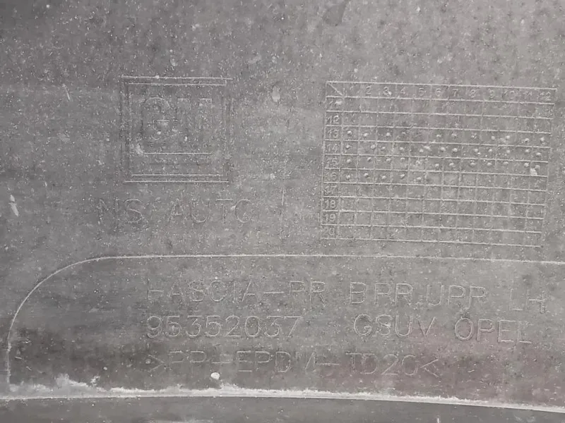 Paraurti POST PARAURTI POST Opel Mokka X 2016